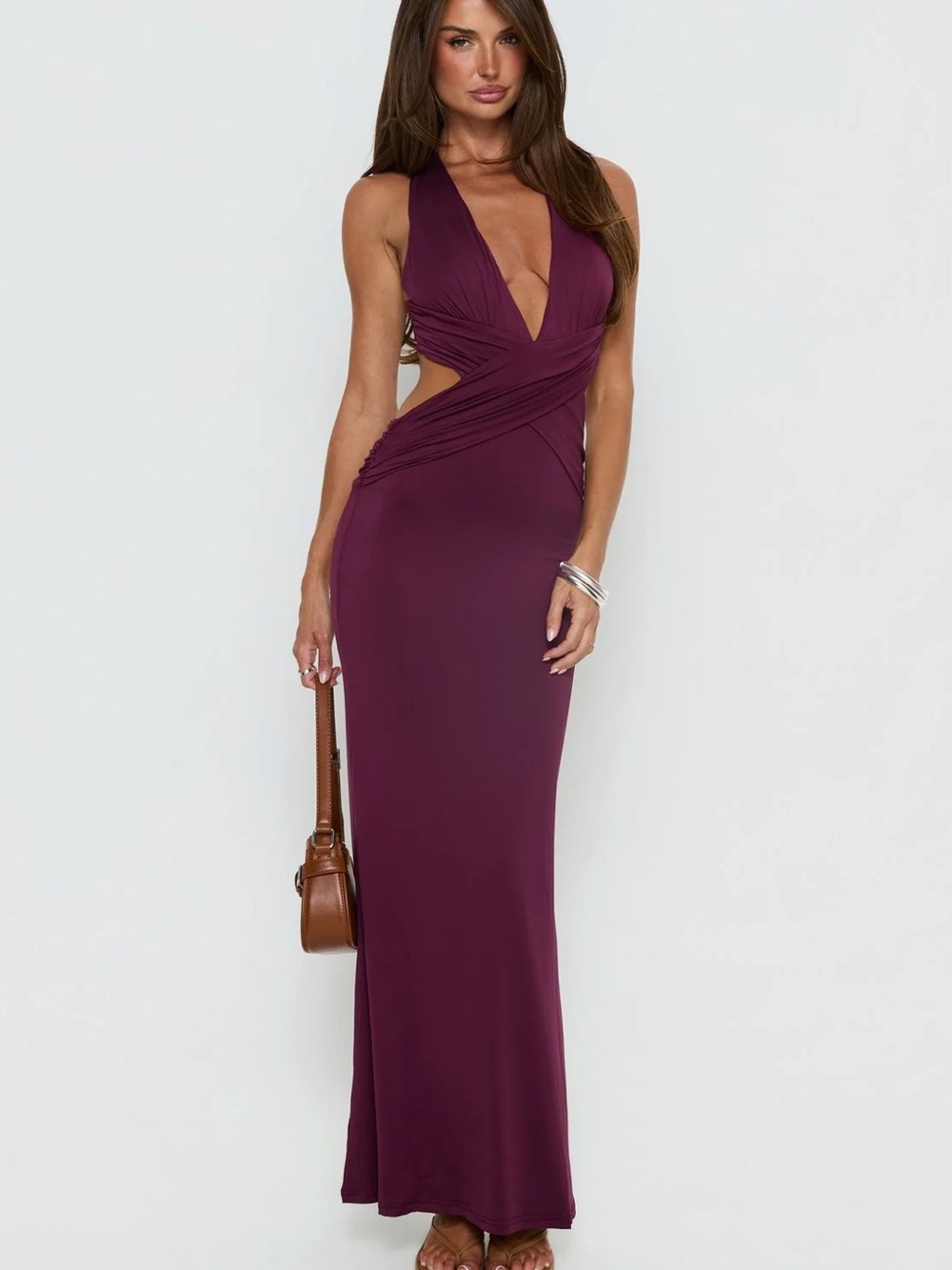 Princess Polly Bambia Maxi Dress Purple